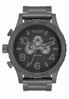 51-30 Chrono - All Gunmetal stainless-steel watches stainless steel watch bands stainless steel watches cheap