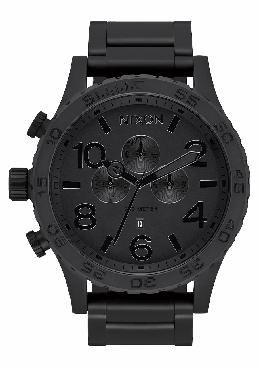 51-30 Chrono - All Matte Black / Black stainless-steel watches stainless steel watch bands stainless steel watches cheap