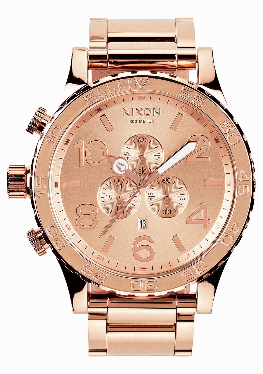 51-30 Chrono - All Rose Gold stainless-steel watches stainless steel watch bands stainless steel watches cheap