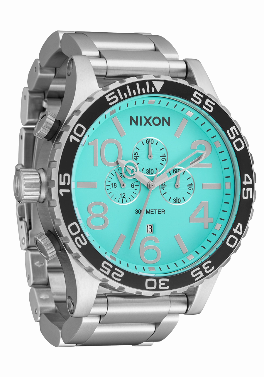 51-30 Chrono - Silver / Turquoise