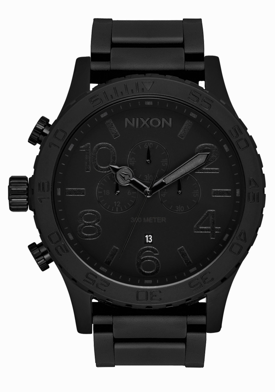51-30 Chrono Super Black Box Set - Super Black stainless-steel watches stainless steel watch bands stainless steel watches cheap