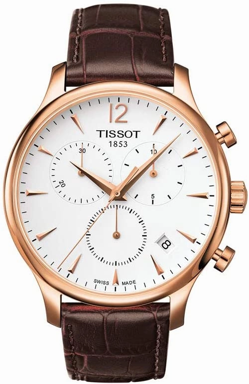    Analog White Dial Men's Watch - T0636173603700