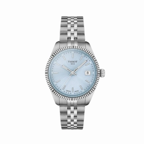    BALLADE 34mm BLUE DIAL STEEL WATCH T1562101135100 timex watches for men,timex watches for women