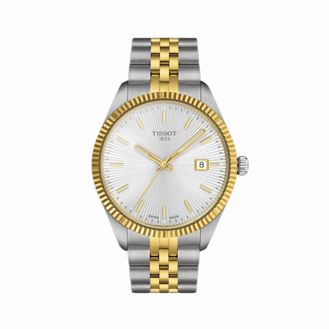    BALLADE 40mm TWO-TONE GOLD STEEL WATCH T1564102203100 timex watches for men,timex watches for women