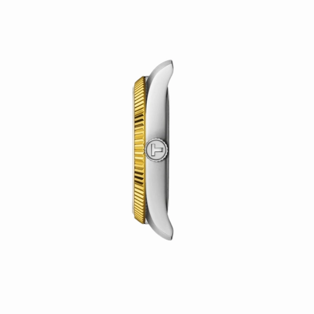    BALLADE 40mm TWO-TONE GOLD STEEL WATCH T1564102203100