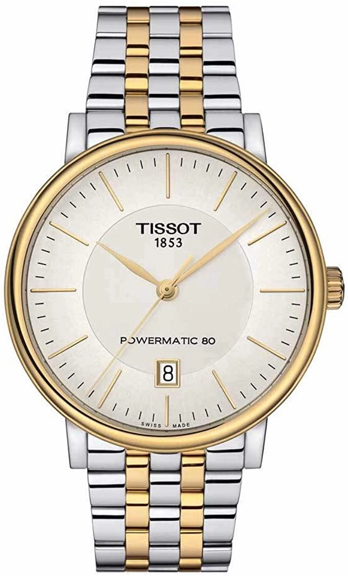    Carson T122.407.11.031.00 POWERMATIC 80 Two Tone Watch    affordable watches    limited edition watches luxury watches