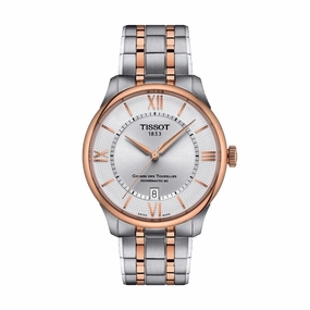    Chemin Des Tourelles Powermatic 80 Two-Tone Stainless Steel Strap Unisex Watch T1398072203800 timex watches for men,timex watches for women