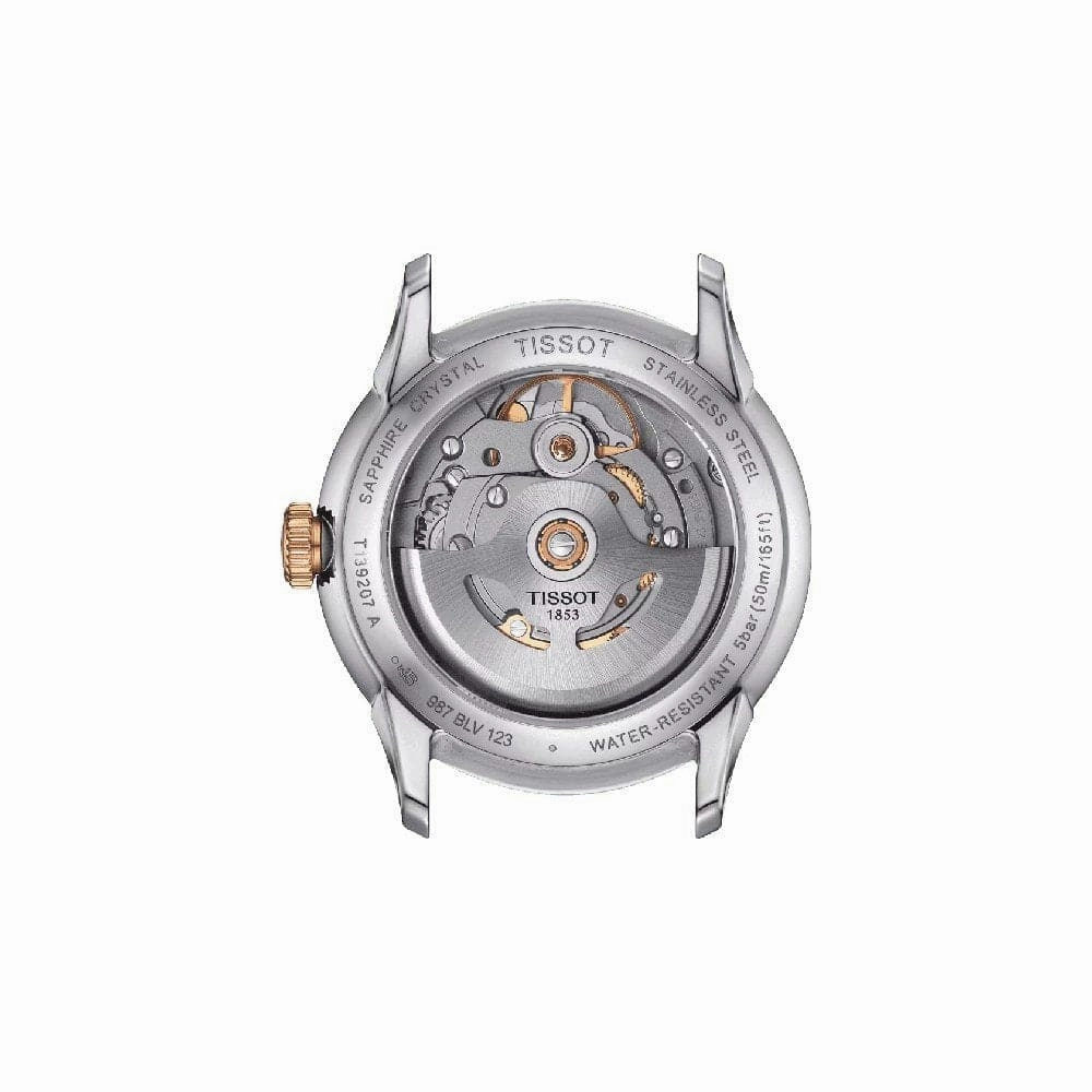    Chemin Des Tourelles Two-Tone Stainless Steel Strap Women Watch T1392072203800