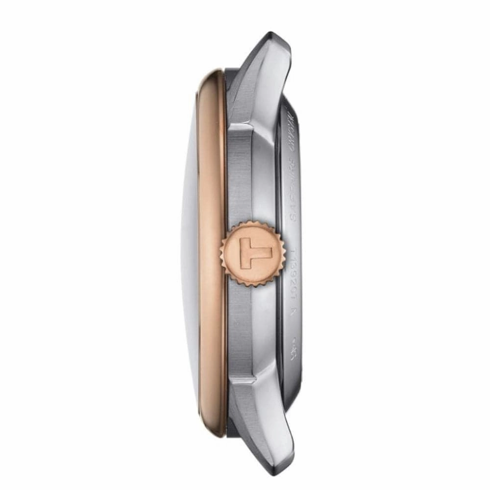    Chemin Des Tourelles Two-Tone Stainless Steel Strap Women Watch T1392072203800