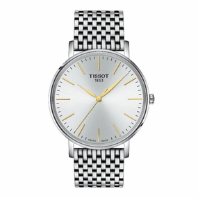    Every Time Silver Dial Stainless Steel Strap Men Watch T1434101101101 timex watches for men,timex watches for women