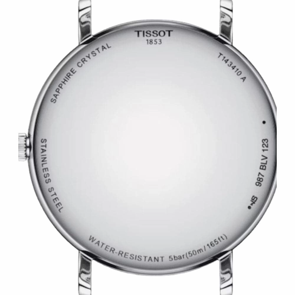    Every Time Silver Dial Stainless Steel Strap Men Watch T1434101101101