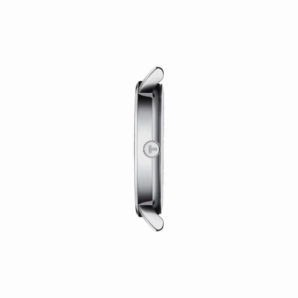    Every time Silver Dial Stainless Steel Strap Women Watch T1432101101101
