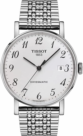    Everytime Swissmatic 316L Stainless Steel case Swiss Automatic Watch Strap, Grey, 21 (Model: T1094071103200)    affordable watches    limited edition watches luxury watches