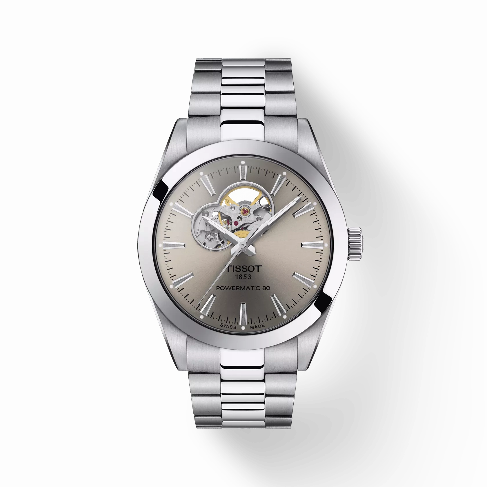    Gentleman Powermatic 80 Open Heart T1274071108100