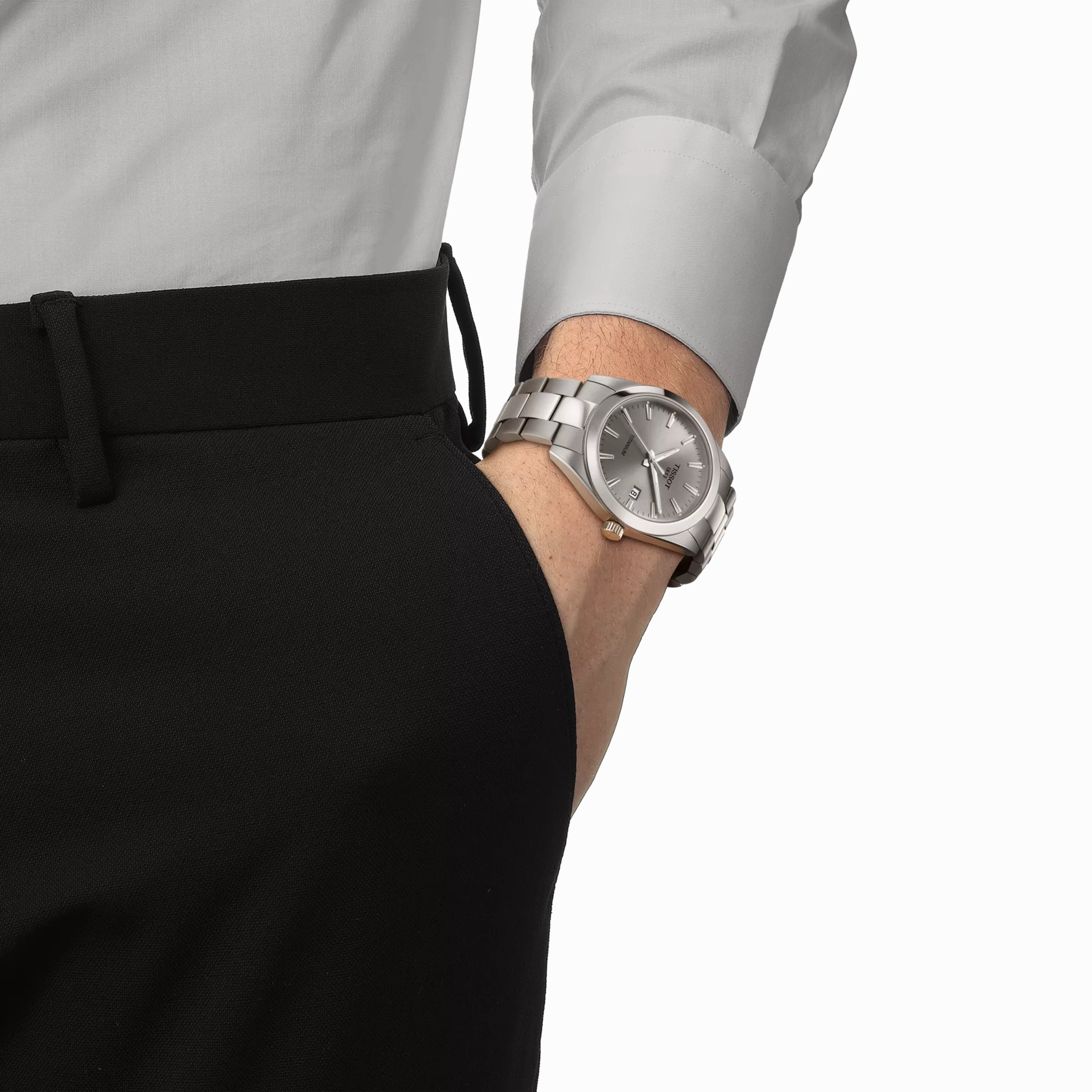    Gentleman Titanium T1274104408100