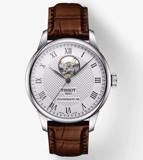   Le Locle Powermatic 80 Open Heart T0064071603301    affordable watches    limited edition watches luxury watches
