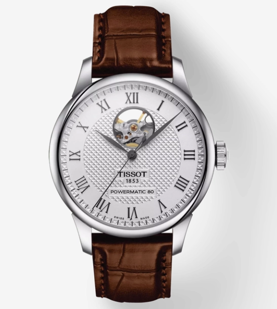    Le Locle Powermatic 80 Open Heart T0064071603301    affordable watches    limited edition watches luxury watches