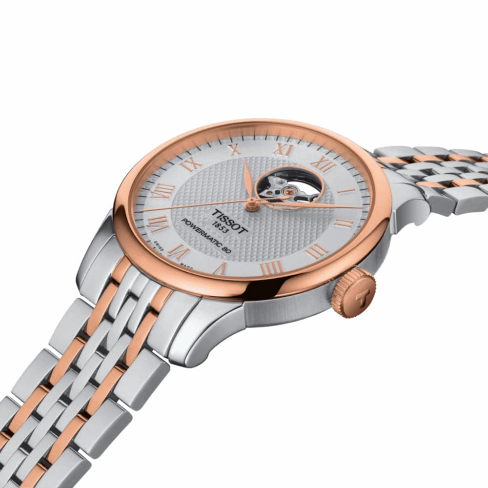    LE LOCLE POWERMATIC 80 STAINLESS STEEL MEN WATCH T0064072203302