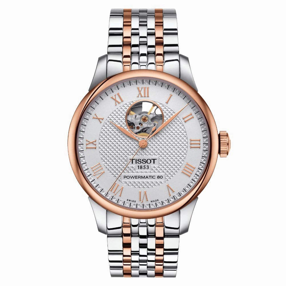    LE LOCLE POWERMATIC 80 STAINLESS STEEL MEN WATCH T0064072203302 timex watches for men,timex watches for women