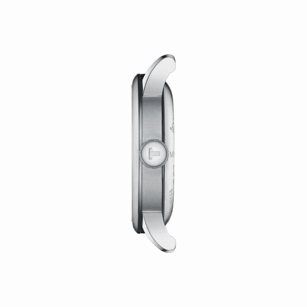    Le Locle Powermatic Stainless Steel & Leather Strap Men Watch T0064071103303