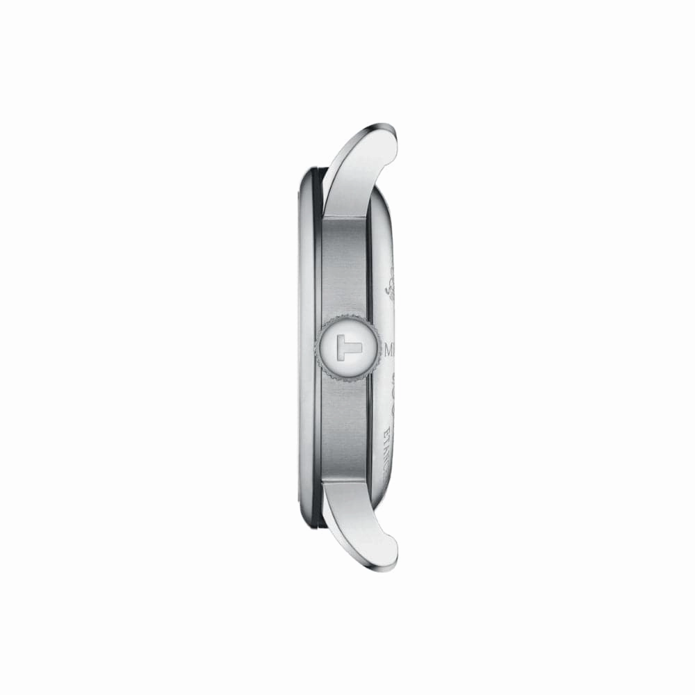    Le Locle Powermatic Stainless Steel & Leather Strap Men Watch T0064071103303
