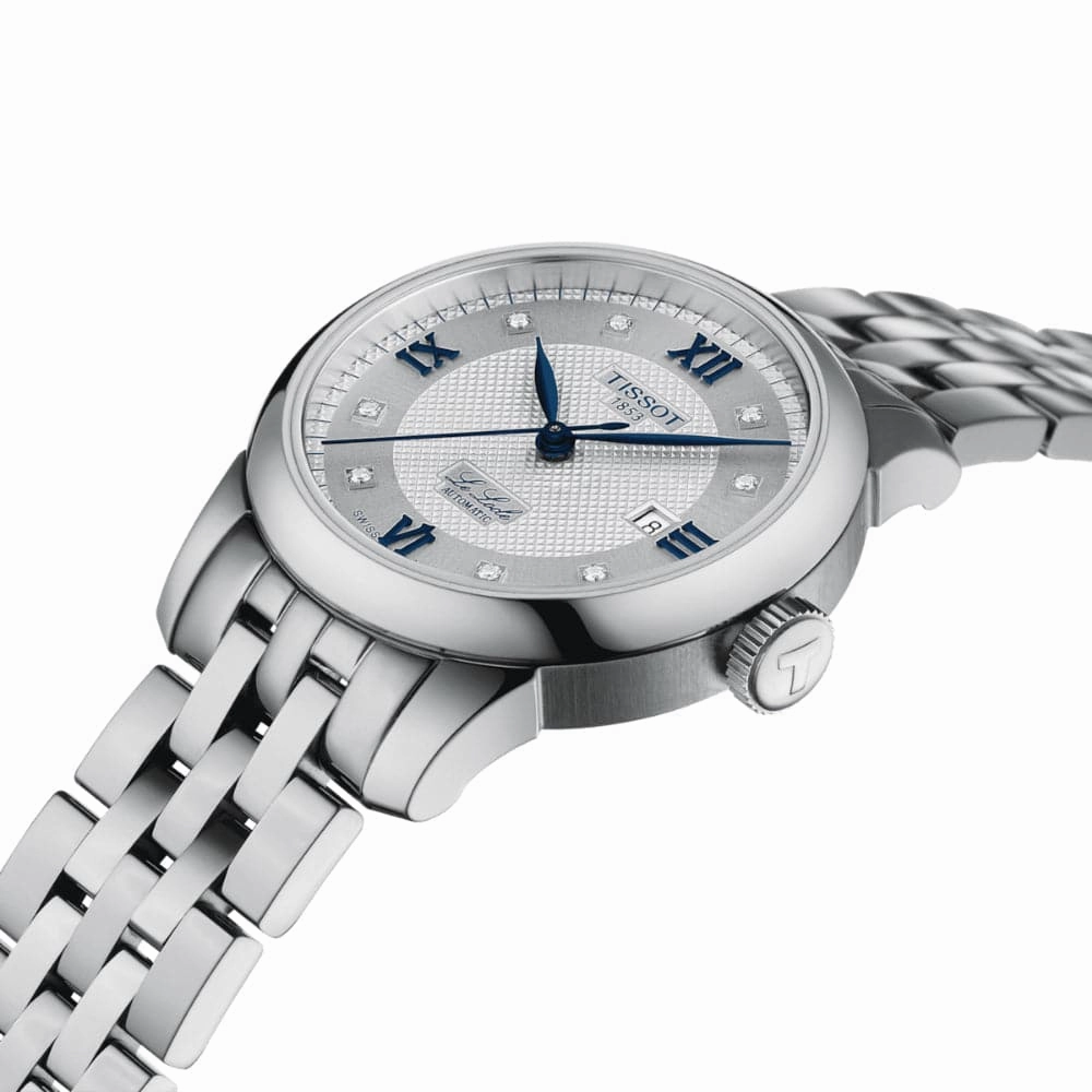    Le Locle Silver Stainless Steel Strap Women Watch T0062071103601