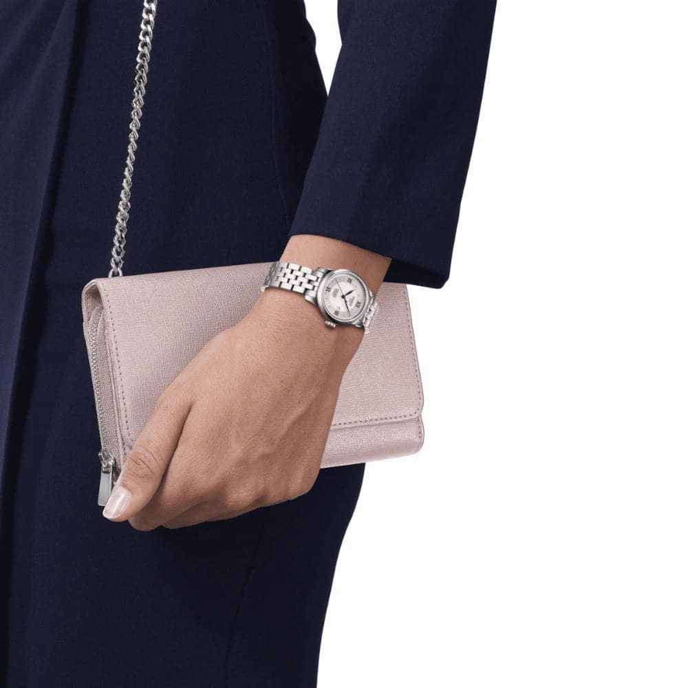    Le Locle Silver Stainless Steel Strap Women Watch T0062071103601