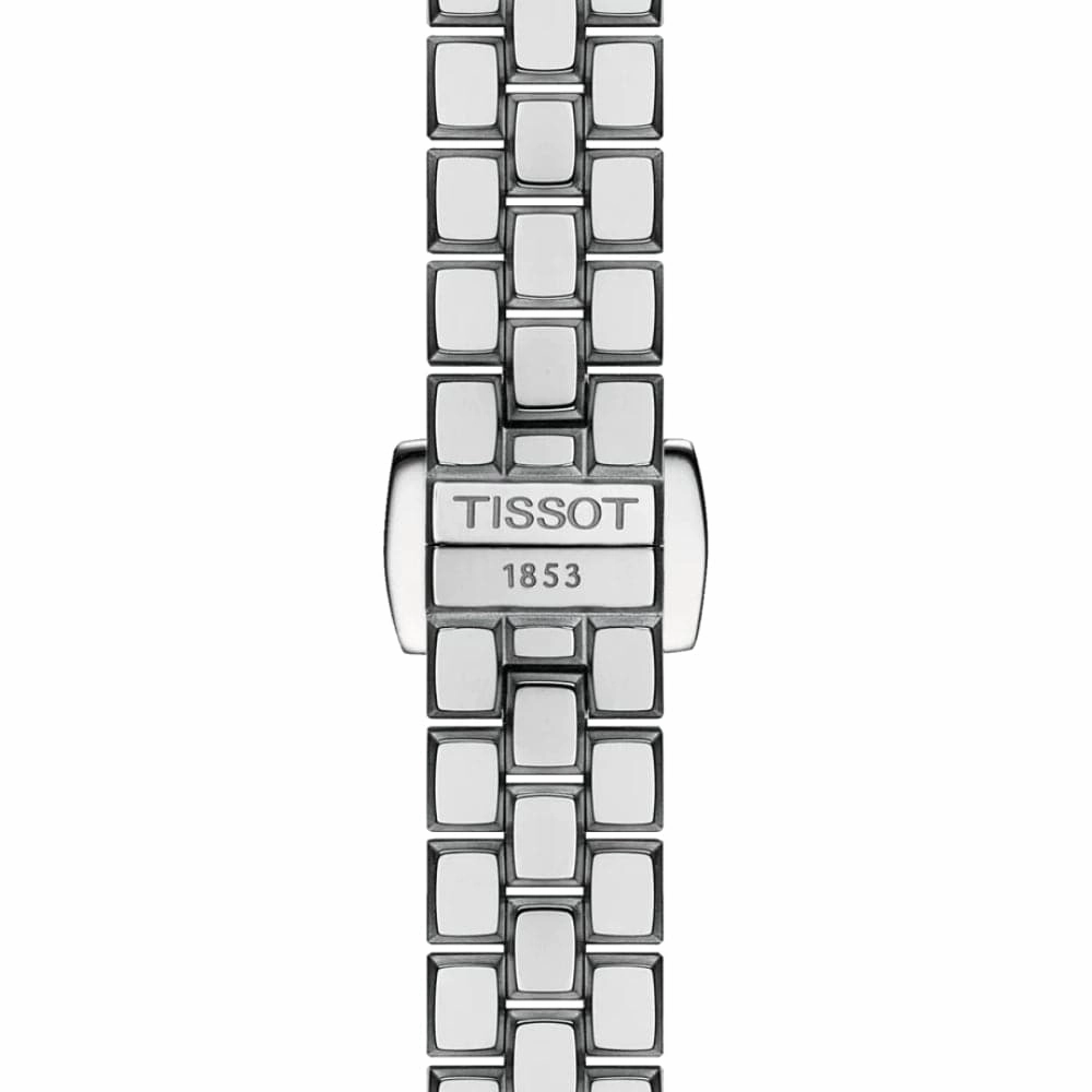    Lovely Square Silver Dial & Stainless Steel Strap Men Watch T0581091103601