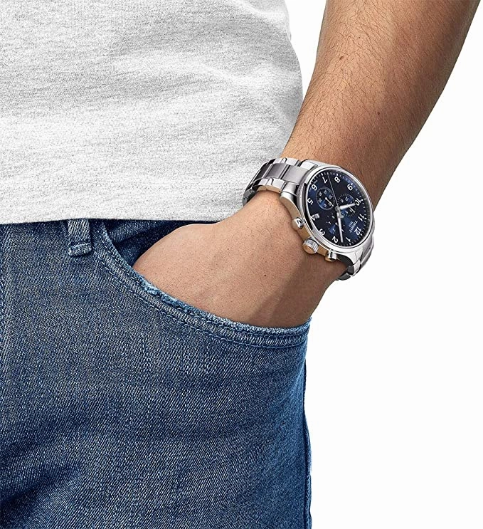    Men's    Chrono XL Stainless Steel Casual Watch Grey T1166171104701