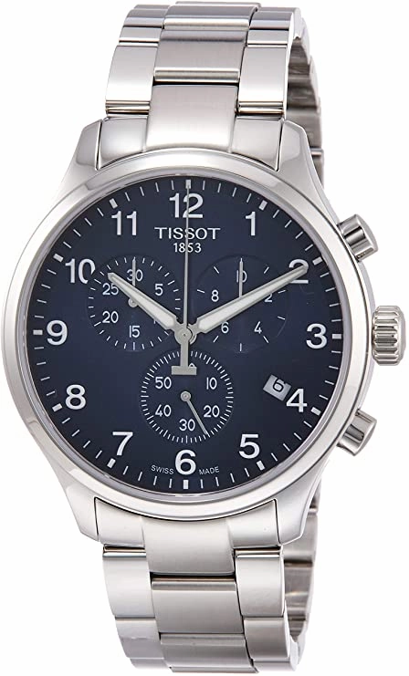    Men's    Chrono XL Stainless Steel Casual Watch Grey T1166171104701