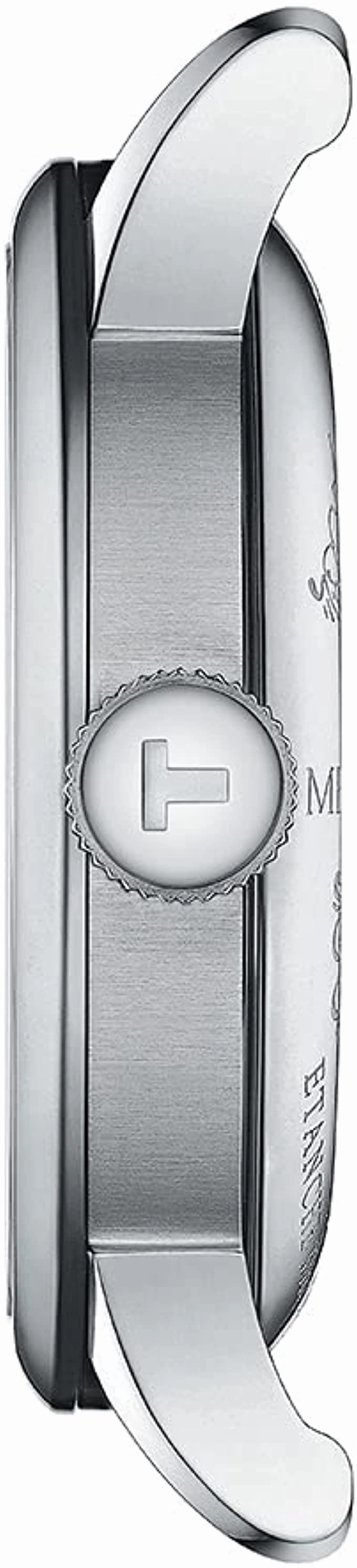    Men's Le Locle 316L Stainless Steel case Swiss Automatic Watch Strap, Gray, 20 (Model: T0064071104300)
