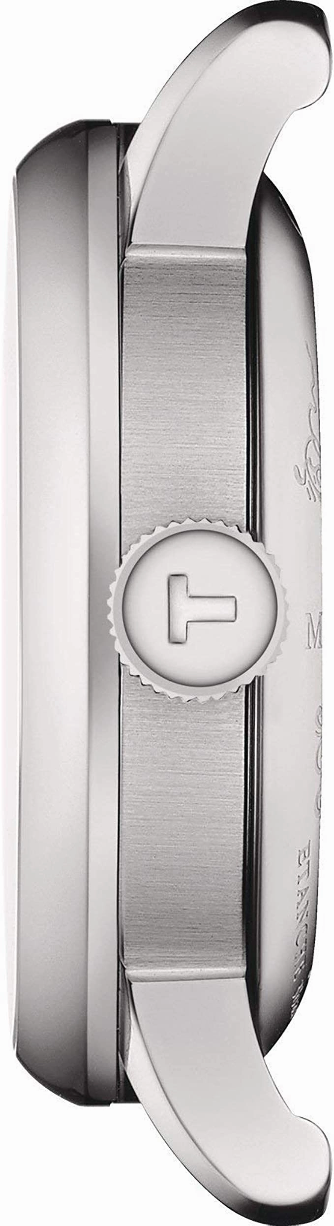    Men's Le Locle Swiss Automatic Watch with Stainless Steel Strap, Gray, 19 (Model: T0064281105200)