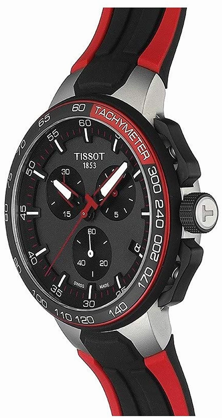   Men's Quartz Stainless Steel Strap, Black, 18 Casual Watch (Model: T1114172744100)