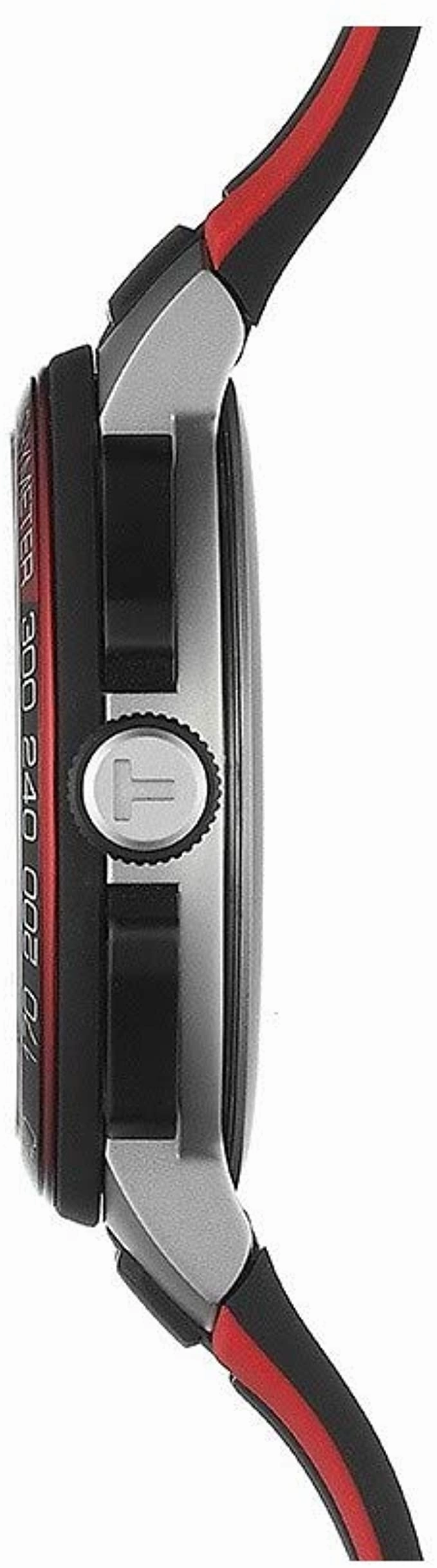    Men's Quartz Stainless Steel Strap, Black, 18 Casual Watch (Model: T1114172744100)