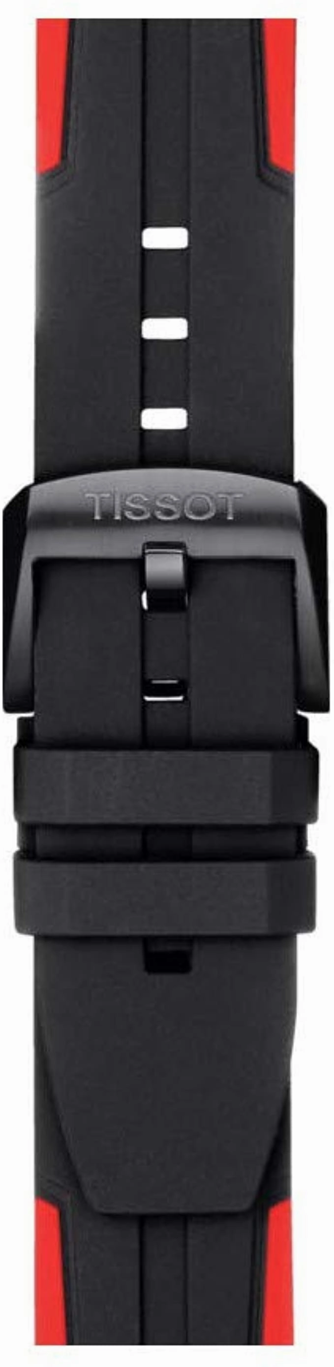   Men's Quartz Stainless Steel Strap, Black, 18 Casual Watch (Model: T1114172744100)