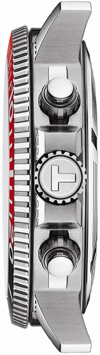    Men's Seastar 660/1000 316L Stainless Steel case Swiss Quartz Strap, Grey, 22 Casual Watch (Model: T1204171105101)
