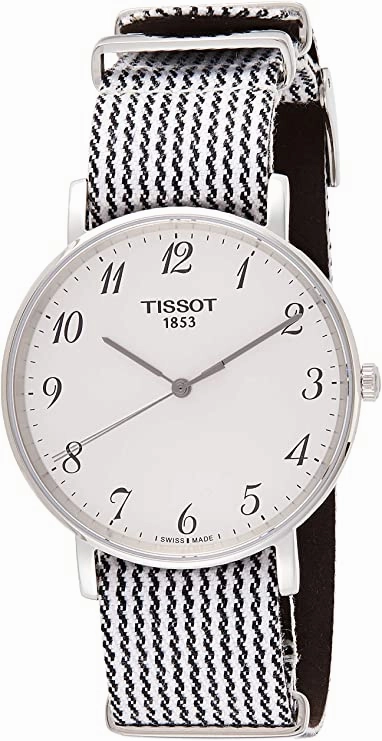    Men's Stainless Steel Quartz Watch with Stainless-Steel Strap, Two Tone, 18 (Model: T1094101803200)    affordable watches    limited edition watches luxury watches