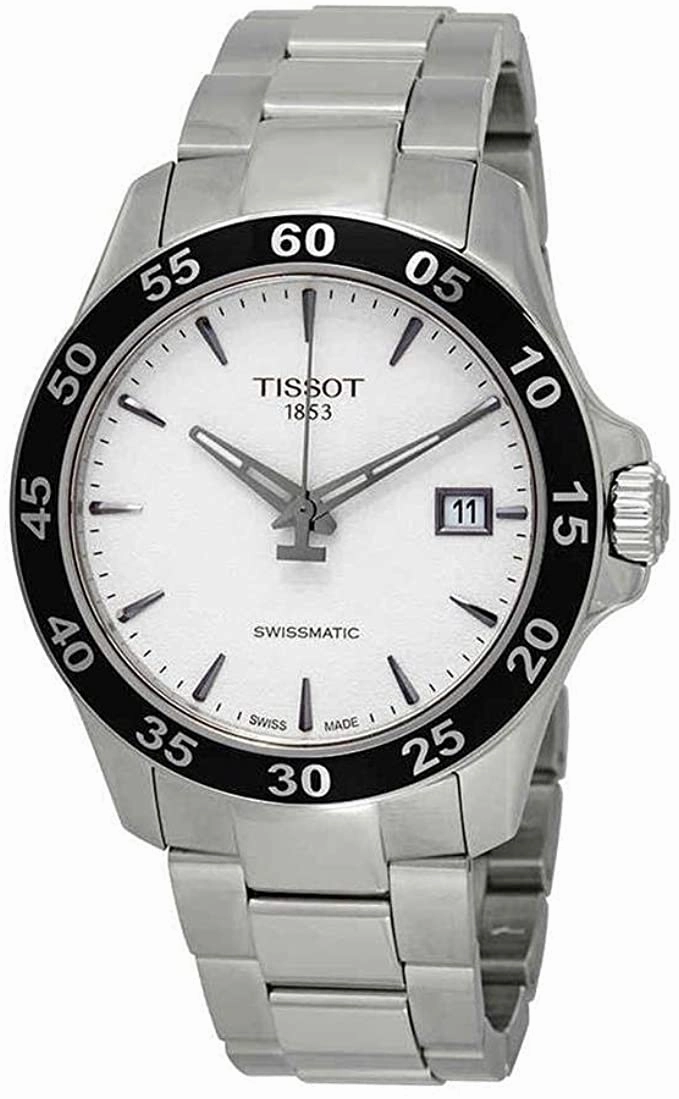   Men's V8 Swissmatic - T1064071103100 Silver/Grey One Size    affordable watches    limited edition watches luxury watches