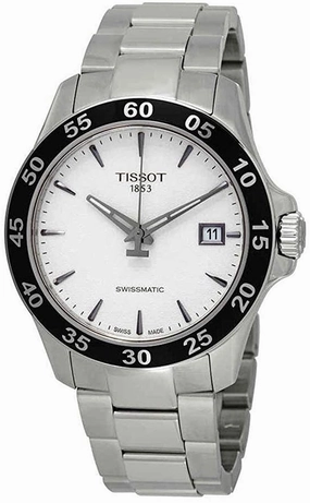    Men's V8 Swissmatic - T1064071103100 Silver/Grey One Size    affordable watches    limited edition watches luxury watches