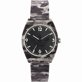    Men's Watch - Originals Quartz Black and Grey Camouflage Strap | AOST22568 