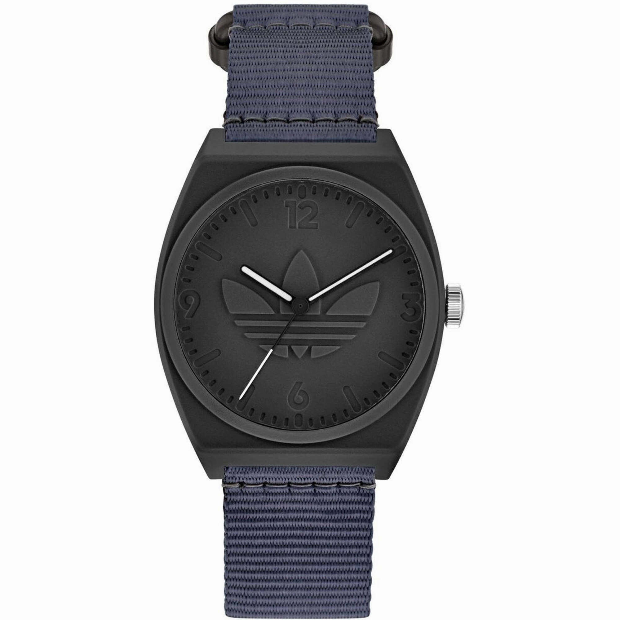    Men's Watch - Originals Quartz Black Dial Navy Blue Nylon Strap | AOST22041 