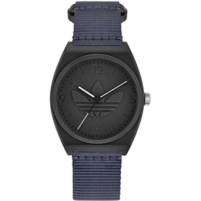    Men's Watch - Originals Quartz Black Dial Navy Blue Nylon Strap | AOST22041 