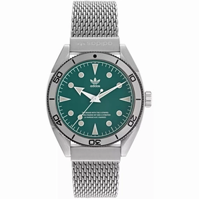    Men's Watch - Originals Quartz Green Dial Silver Steel Bracelet | AOFH22005 men's watches best men's watches under $500 affordable men's watches men watches classic
