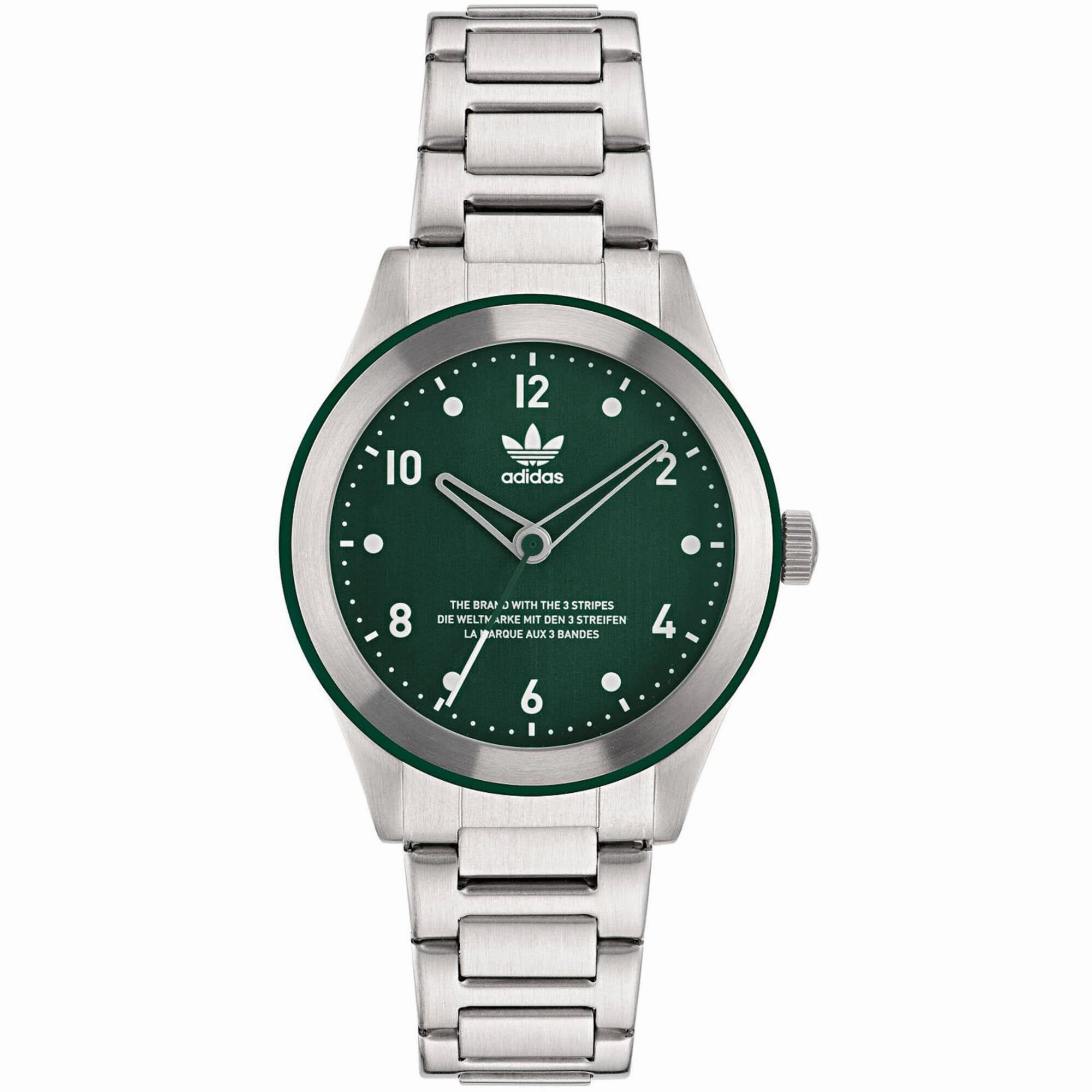   Men's Watch - Originals Quartz Green Dial Silver Steel Bracelet | AOSY22520 