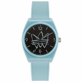    Men's Watch - Originals Quartz Resin Case Black Dial Blue Strap | AOST22563 