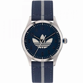    Men's Watch - Originals Quartz SS Case Blue Dial Fabric Strap | AOSY23041 men's watches best men's watches under $500 affordable men's watches men watches classic