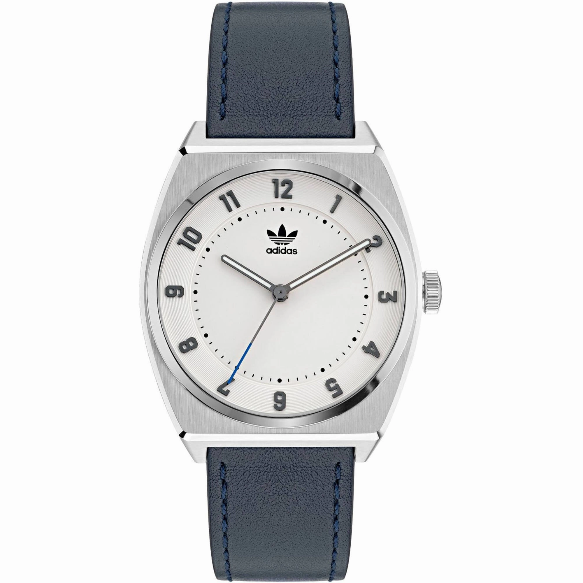    Men's Watch - Originals Quartz White Dial Navy Blue Leather Strap | AOSY22030 
