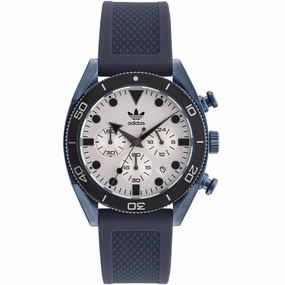    Men's Watch - Originals Quartz White Dial Navy Blue Rubber Strap | AOFH23004 