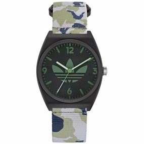    Men's Watch - Originals Quartz White, Green and Blue Nylon Strap | AOST22040 