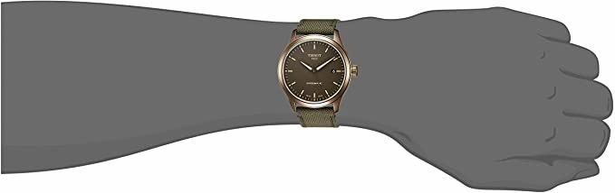    mens    Gent XL Stainless Steel Casual Watch Khaki T1164073709100